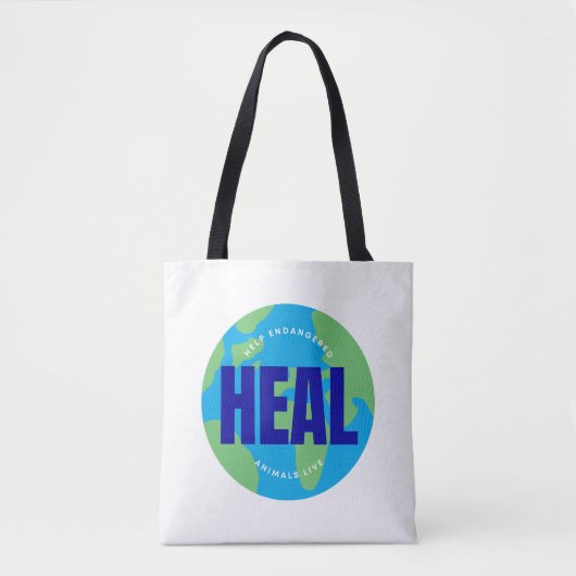 HEAL CANVAS TAS (Voorkant)