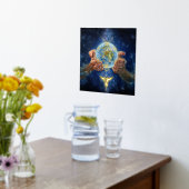 Heal de wereld beschermen Gaia Folie Afdrukken (Laag (Keuken))