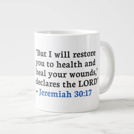 Heal - Jumbo Mug (Devant droit)