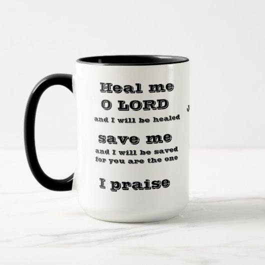 Heal Me, O LORD Jeremiah 17:14 Mok (Links)