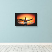 Heal - Premium Wrapped Canvas (gloss) (Insitu (Houten vloer))