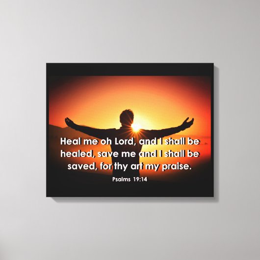 Heal - Premium Wrapped Canvas (gloss) Afdruk (Voorkant)