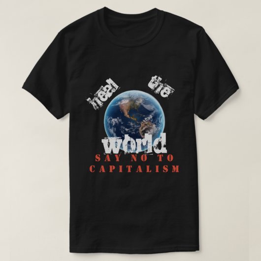 heal the world t-shirt (Design voorkant)