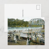 Healdsburg, CA Russian River Carte postale 1908 (Devant / Derrière)