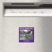 Healdsburg Plaza Kitchen Magnet Magneet (Insitu (Vaatwasser))