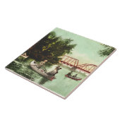 Healdsburg Russisch River Keramische Tegel Tegeltje (Zijkant)