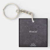 #healed Acrylic Square Keychain (voorkant)
