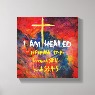 Healed- Premium Wrapped Canvas (gloss) Afdruk