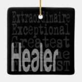 Healer Extraordinaire Keramisch Ornament (Achterkant)