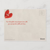 Healer van de Gebroken Kunst van de Kunst van de K Briefkaart (Achterkant)