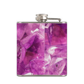 Healing Amethyst Gemstone Heupfles (Achterkant)