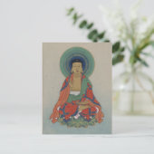 Healing Buddha briefkaart (Staand voorkant)