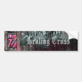 Healing Cross Bumpersticker