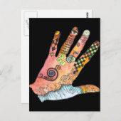 Healing Hand Briefkaart (Voorkant / Achterkant)