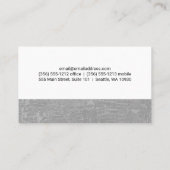 Healing Hand Logo | Massagetherapie sessie Visitekaartje (Achterkant)