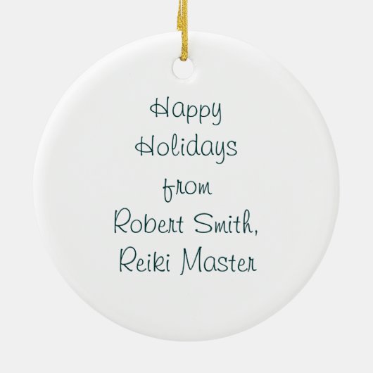 Healing Hand Ornament (Achterkant)