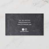 Healing Hands & Heart massagetherapie Visitekaartje (Achterkant)