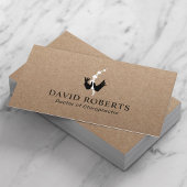 Healing Hands & Spine Chiropractie Rustic Kraft Visitekaartje