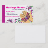 Healing Hands - Visitekaartje2 Visitekaartje (Voorkant / Achterkant)