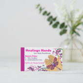 Healing Hands - Visitekaartje2 Visitekaartje (Staand voorkant)