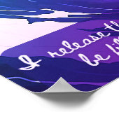 Healing Heart: Vreugde, Vrede & Zelfcompassie Post Poster (Hoek)