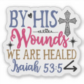 Healing & Hope Bible Verse Sticker (Devant)