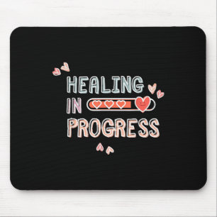 Healing in Progress Geestelijke Gezondheid Bewustz Muismat
