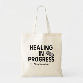 Healing in uitvoering – Canvas tas