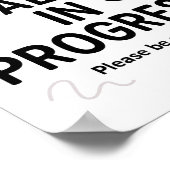 Healing in uitvoering – Poster (Hoek)