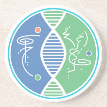 Healing Inner Circle Symbool op Stone Onderzetter