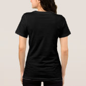 Healing is geen lineair verdriet Gezegden citaat Tri-Blend Shirt (Achterkant)