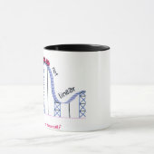 'Healing Isn't Linear' Cute & Comforting Quote Mug (Centre)