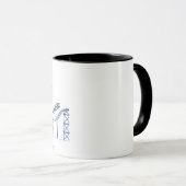 'Healing Isn't Linear' Cute & Comforting Quote Mug (Devant droit)