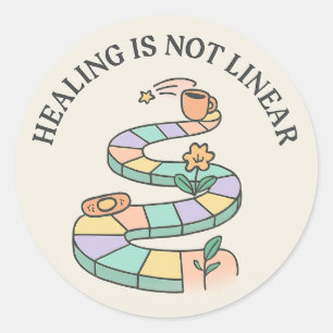 Healing Journey Sticker   Inspirerend mentaal