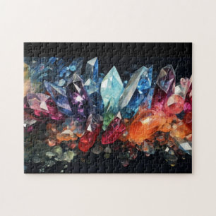 Healing Kristallen Juwelen Edelstenen Legpuzzel