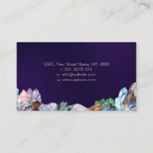 Healing kristallen maan visitekaartje (Achterkant)