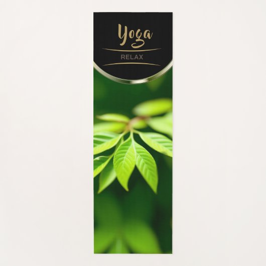 Healing Leaves - Yoga Mat (Voorkant)