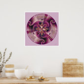 Healing Mandala 11 Poster (Keuken)