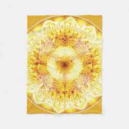 Healing Mandala 1 Fleece Blanket
