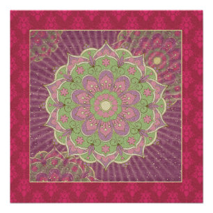 Healing Mandala - Poster Perfect Poster