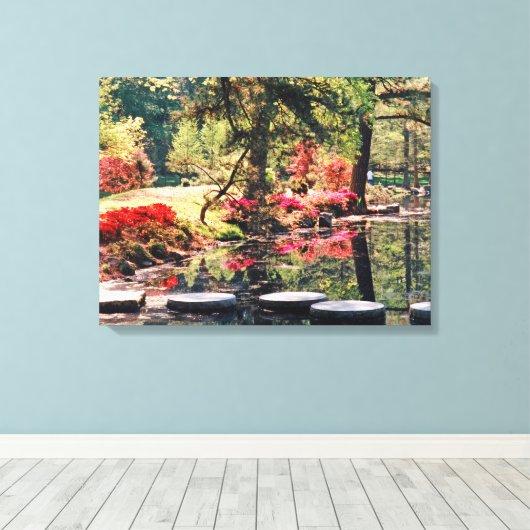 Healing Path Canvas Afdruk (Insitu (Houten vloer))