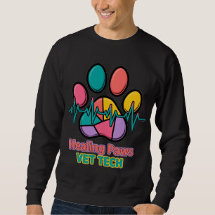 Healing Paws Vet Tech-trui Trui
