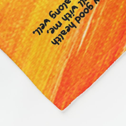 Healing Scripts Bijbel Verse Fleece Blanket (Hoek)