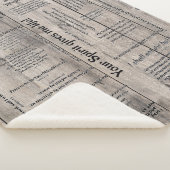 Healing Scripts Blanket - houtkorrel Sherpa Deken (3/4)