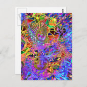 Healing theArt Dreamweaver Dreamweaver Turtle Briefkaart (Voorkant / Achterkant)