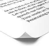 Healing Tone Sound Poster poster décoration murale (Coin)