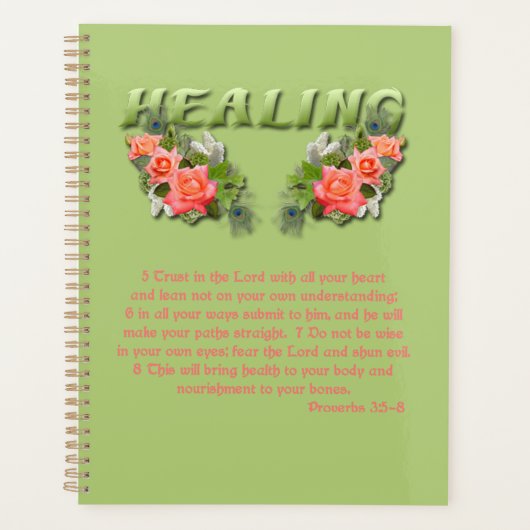 Healing Verse Dag Planner (Voorkant)