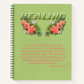 Healing Verse Recept Notitieboek (Voorkant)