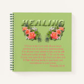 Healing Verse Recept Notitieboek (Voorkant)
