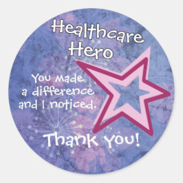 Heallthcare Hero Stickers